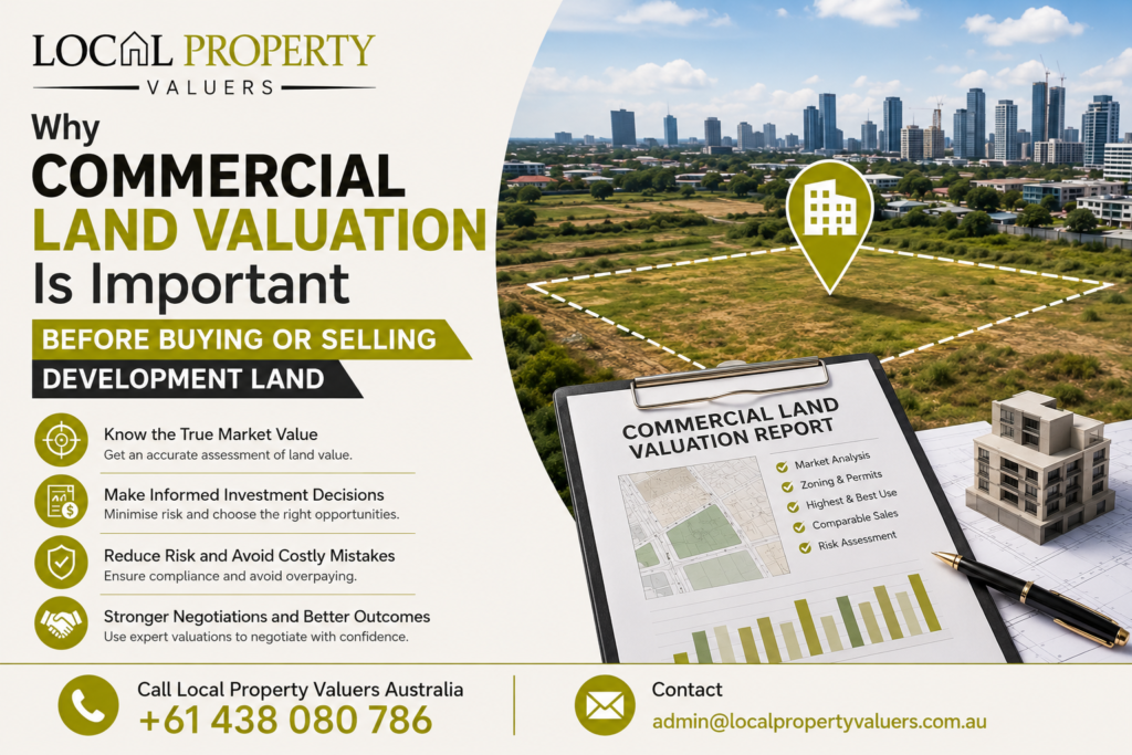 Commercial Land Valuation for Australian