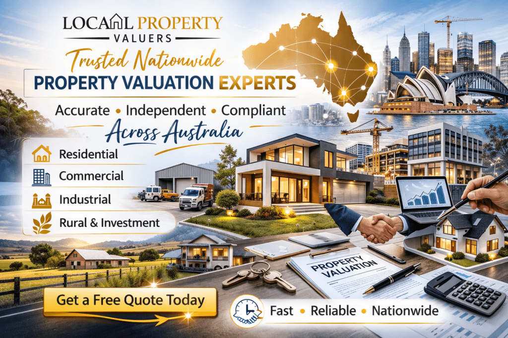 Trusted nationwide property valuation experts in Australia
